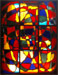 Stained-glass «Spherical structure»